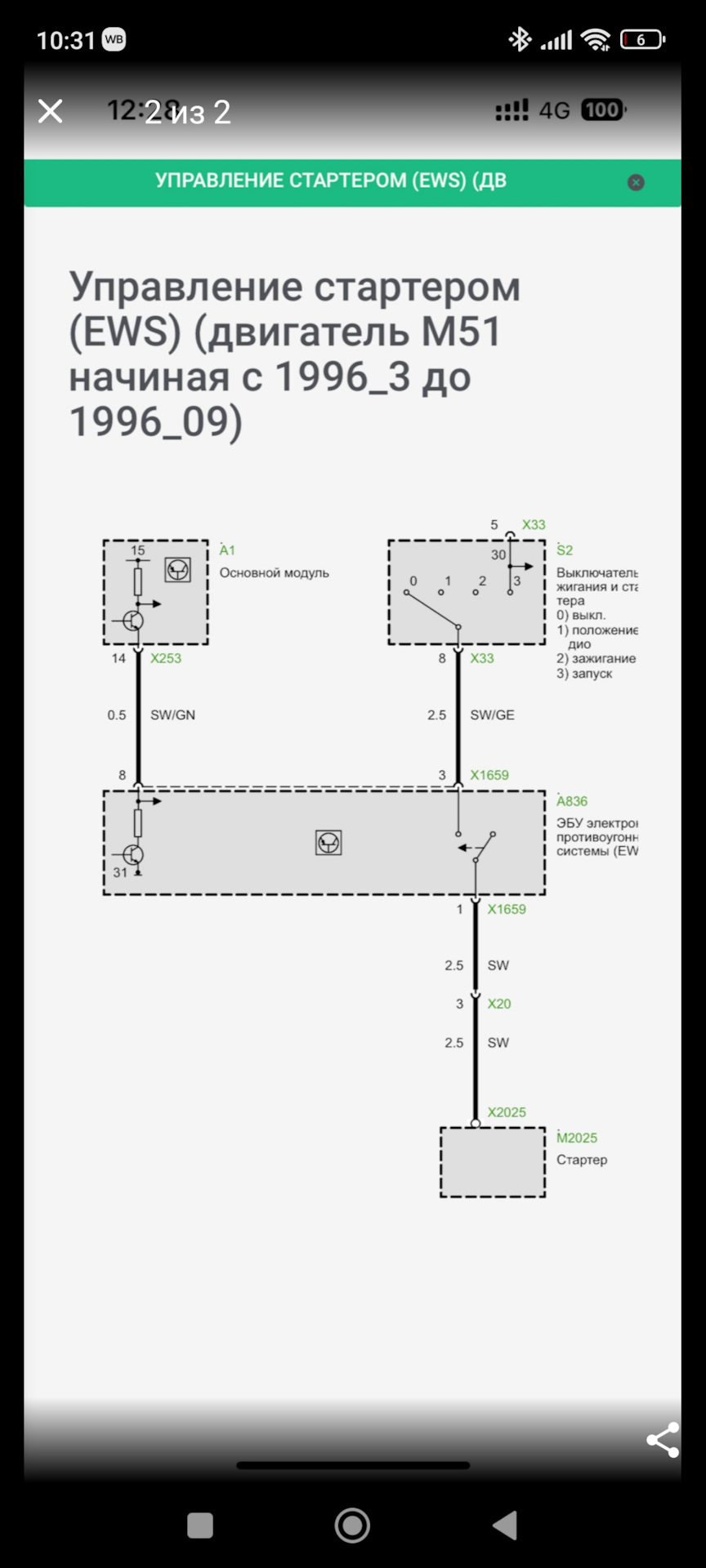 Е38 М51 не запускается с ключа(Решено) — BMW 7 series (E38), 2,5 л ...