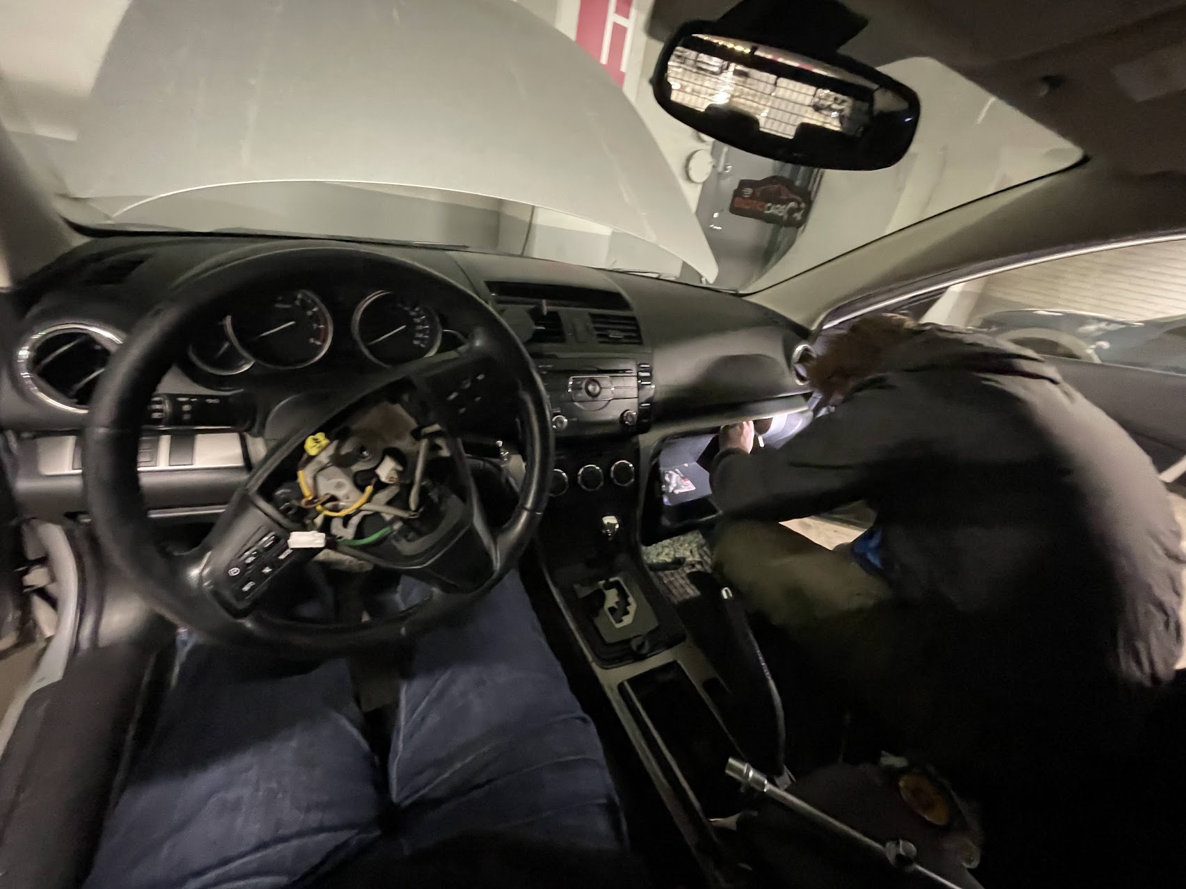 Исправление замечаний после ТО, замена ремня и руля — Mazda 6 (2G) GH ...