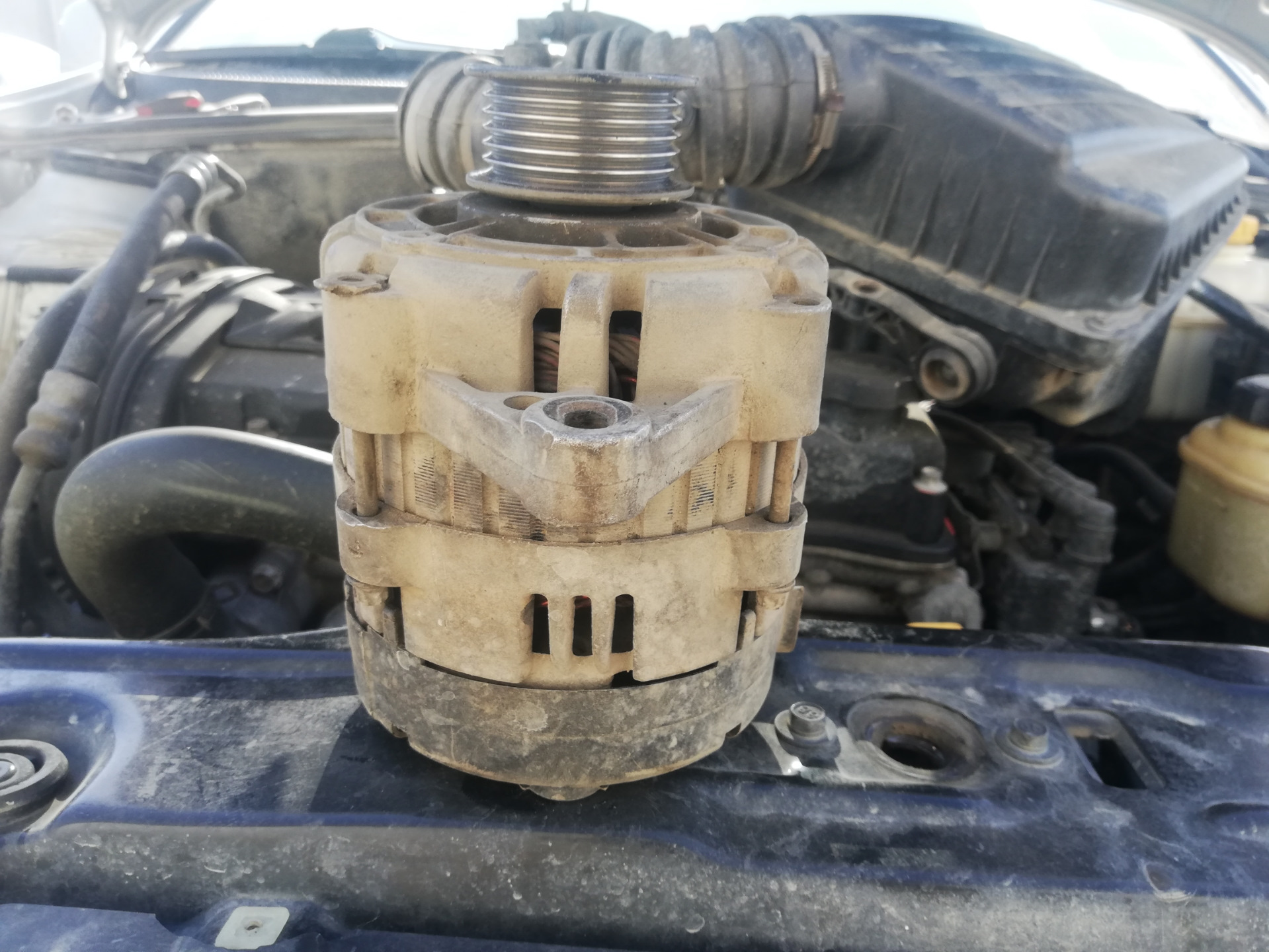 Замена подшипников в генераторе — Chevrolet Lacetti Sedan, 1,4 л, 2011 ...