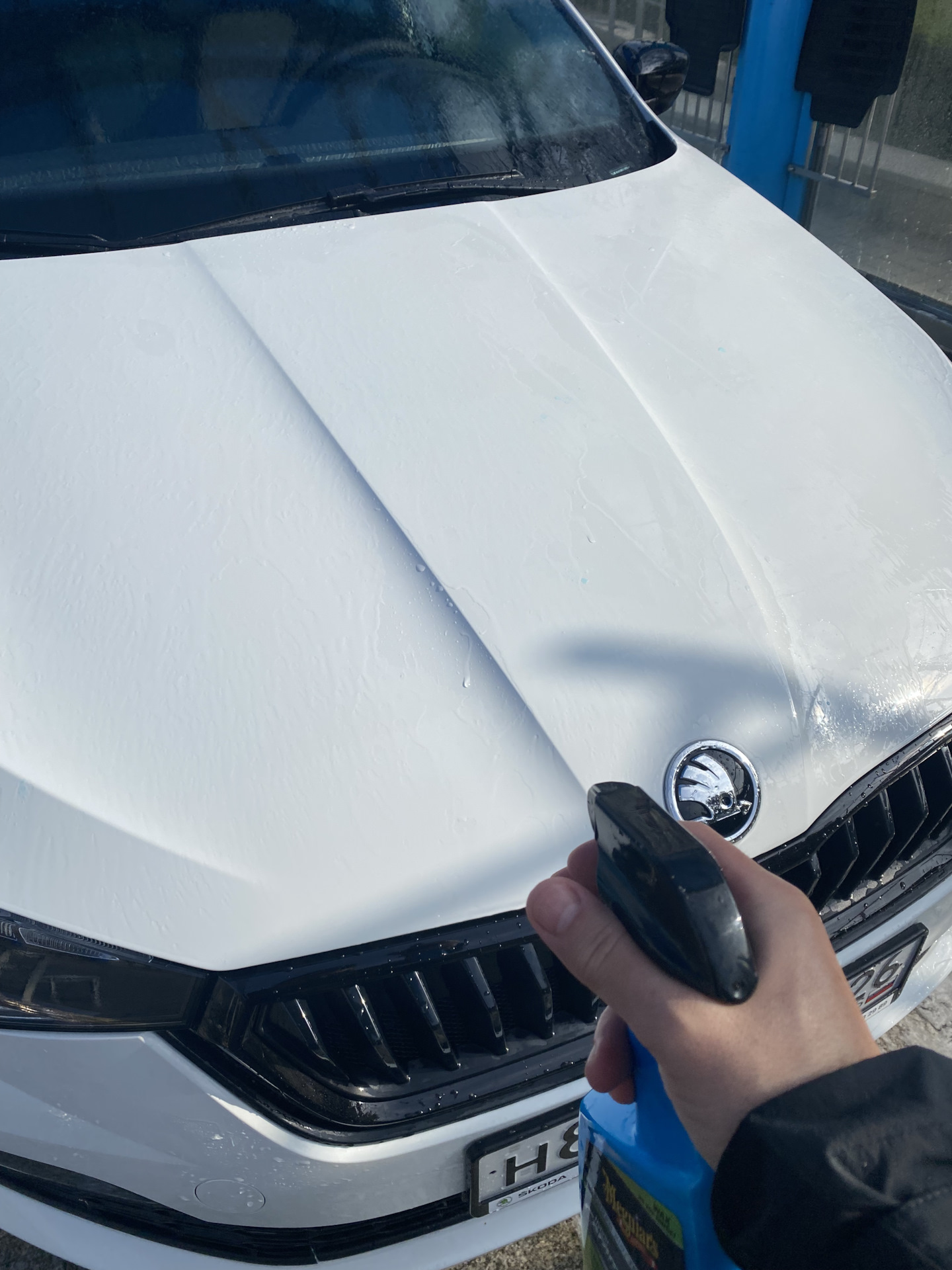 Гидрокерамический воск от Магвайерс «Мага Водолей» — Skoda Rapid (2G ...