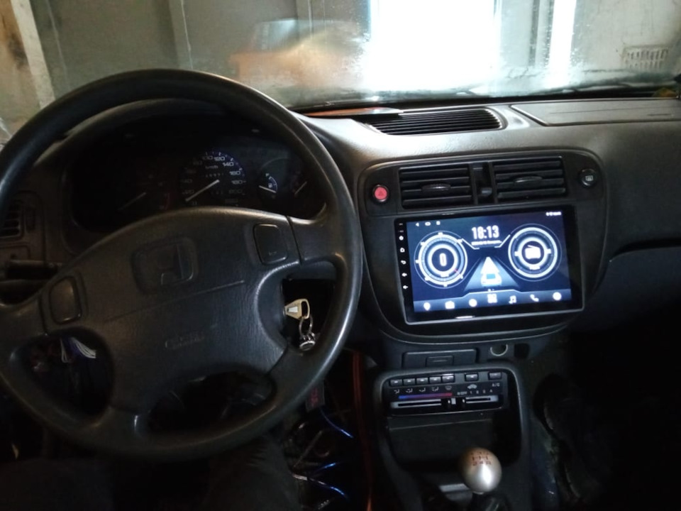 9-дюймовая магнитола — Honda Civic (6G), 1,4 л, 1999 года | аксессуары ...