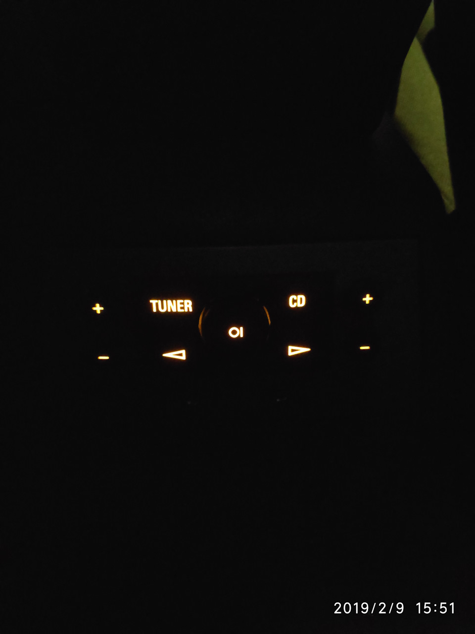 Вид в темноте! — Opel Astra H