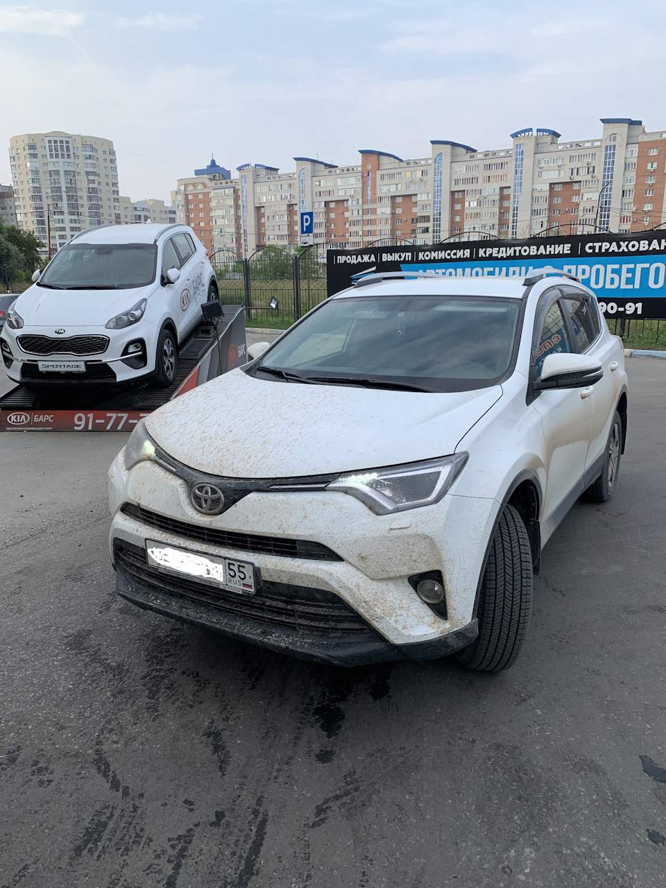 Омск — Яровое (Алтайский край), часть 2 — Toyota RAV4 (IV), 2 л, 2016 года  | путешествие | DRIVE2