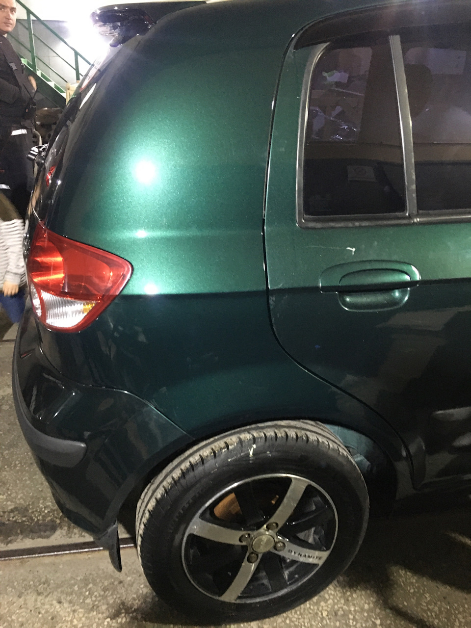 Новые задние арки и пороги — Hyundai Getz, 1,3 л, 2005 года | кузовной ...