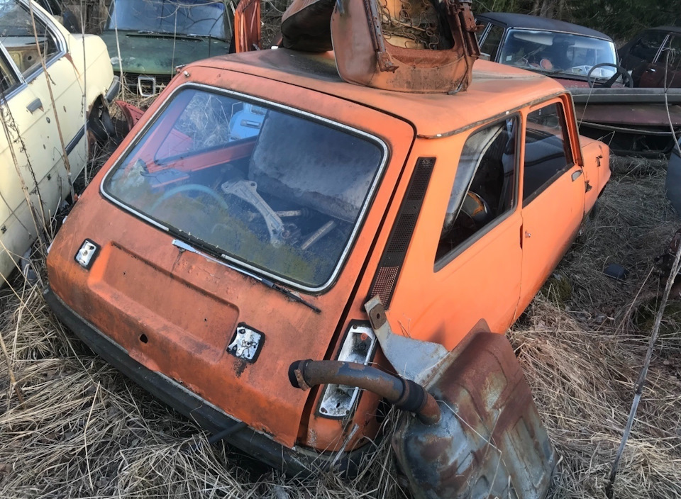 Брошенные авто в европе