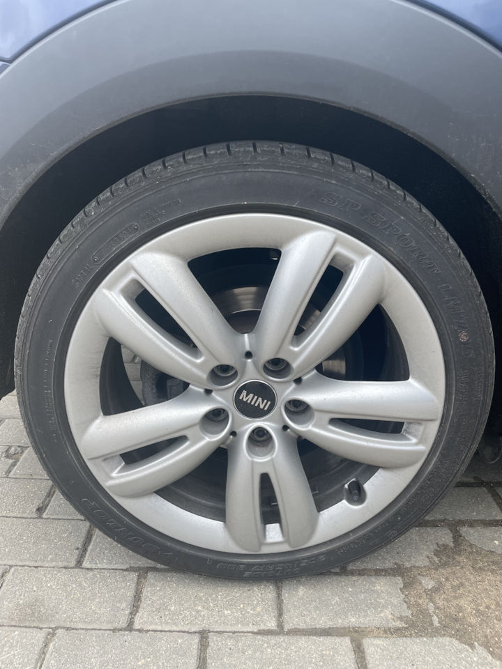 Шины летние Dunlop 205/45 R17, литые диски Англия 7Jx17 ET54 5x112 на ...
