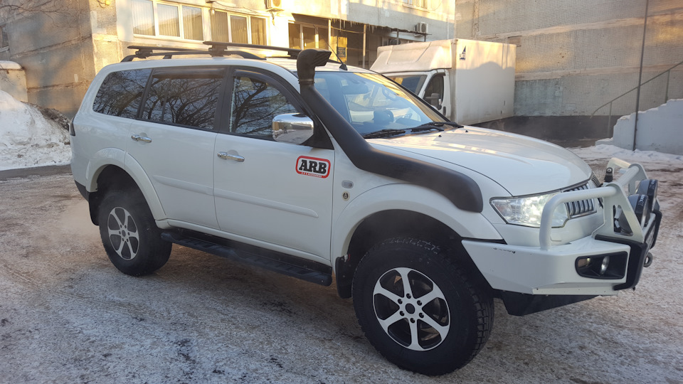 Photo from the logbook Mitsubishi Pajero Sport (2G)