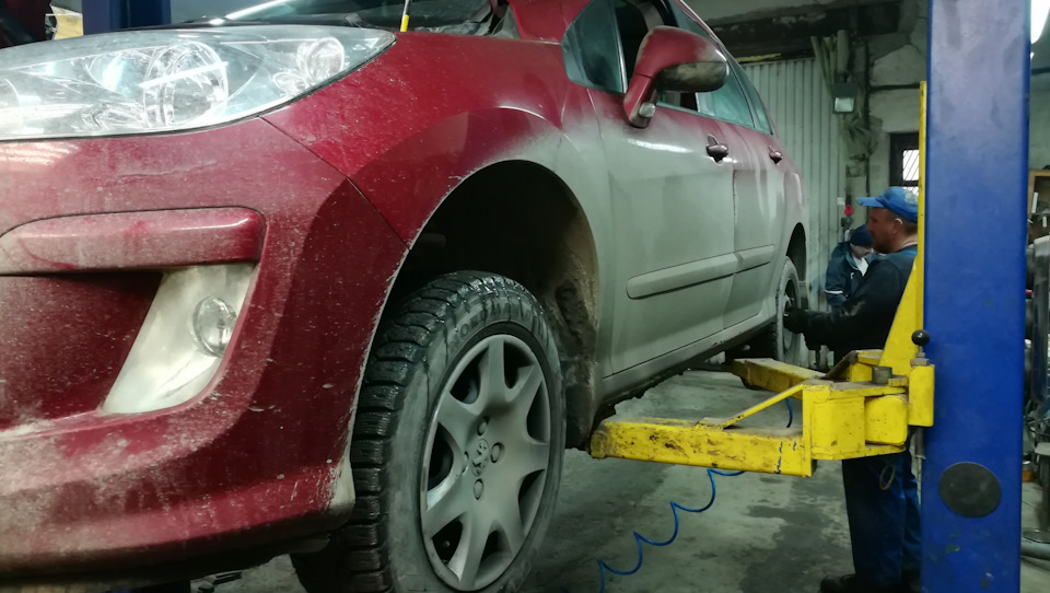 Замена задних сайлентблоков + много другое. Часть 2 — Peugeot 308 SW ...