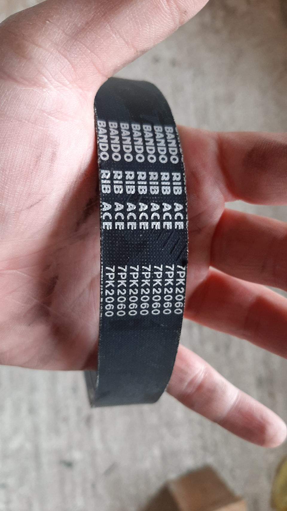 Замена ремня генератора на BANDO — Honda Civic 4D (8G), 1,8 л, 2007 ...