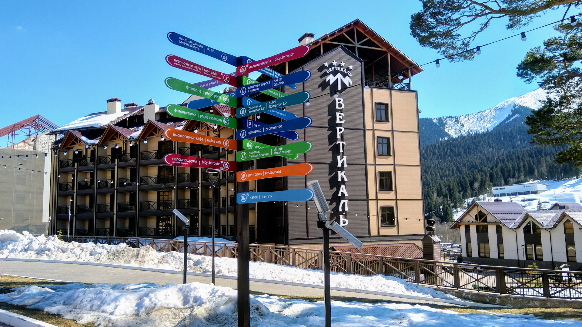 Архыз горнолыжные гостиницы