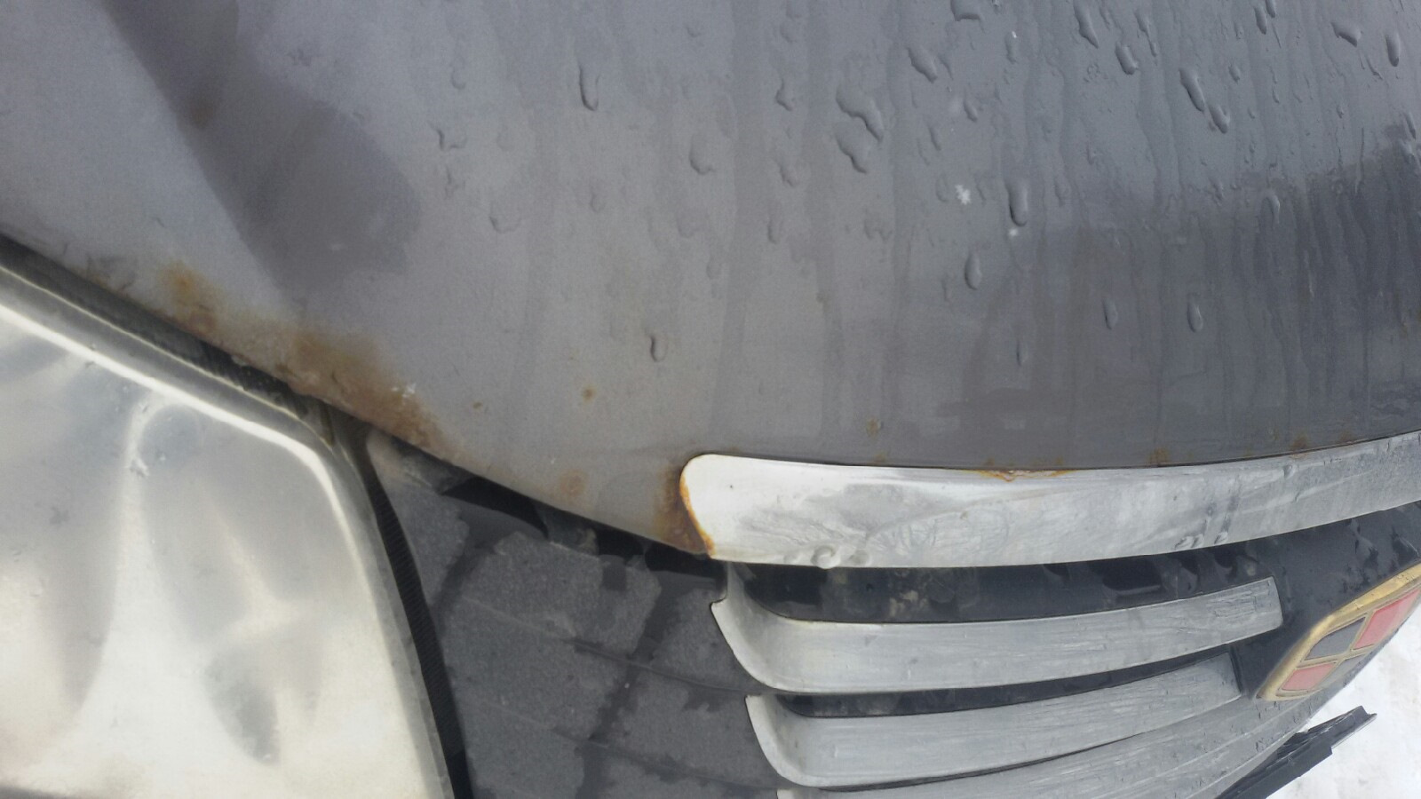 Рой жуков и покраска — Geely Emgrand EC7 FE-1, 1,5 л, 2013 года ...