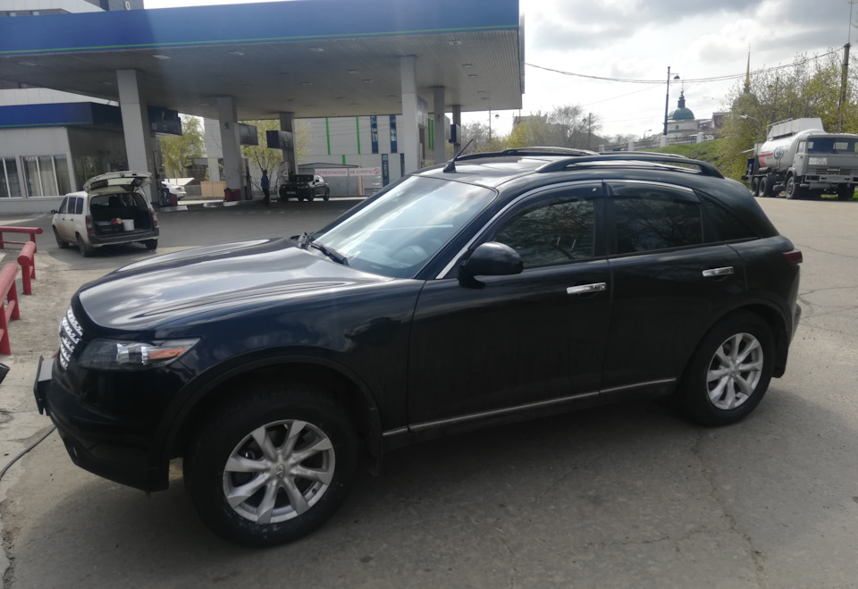 Переобулся. Triangle TR259 265/60/18. Коврики NORPLAST. — Infiniti FX ...