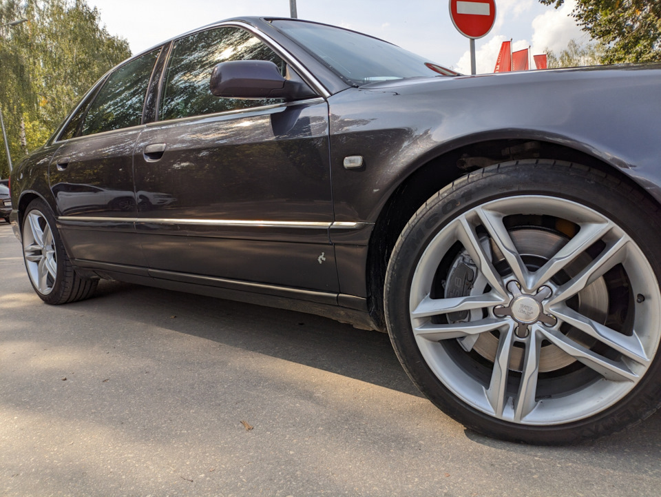 Передняя подвеска и подрамник — Audi A8 (D2), 2,8 л, 2000 года | своими ...