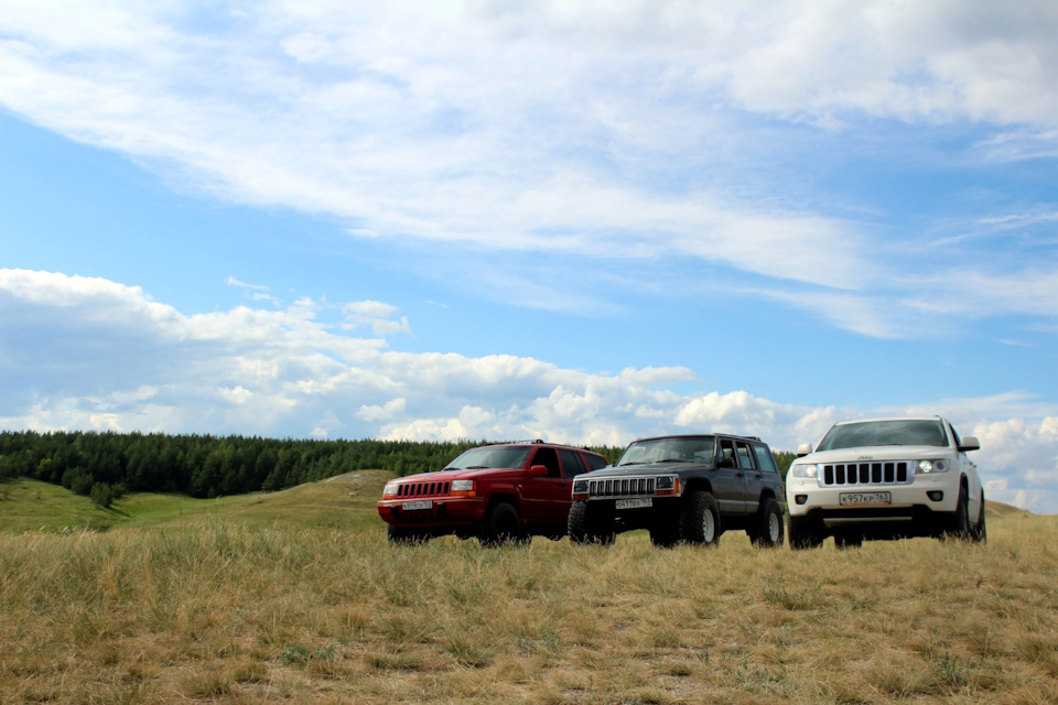 Посетили Подвальские террасы — Jeep Cherokee (XJ), 4 л, 1988 года ...