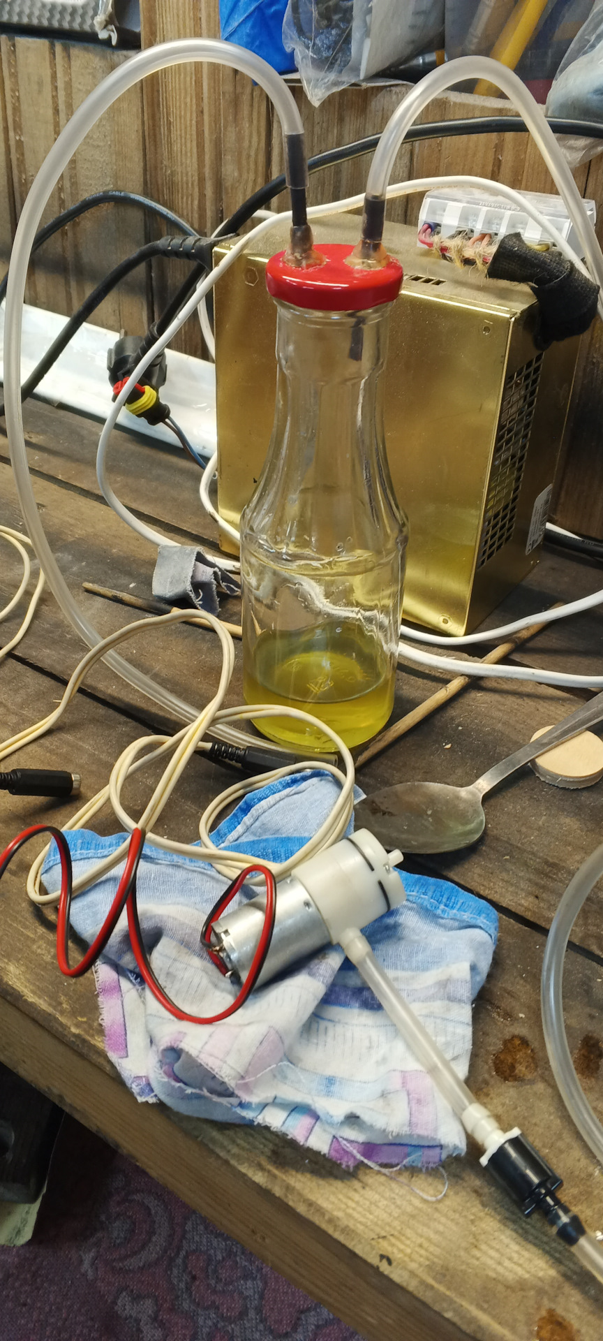 Прокачка цилиндра сцепления — Citroen C4 L, 1,6 л, 2013 года | своими ...