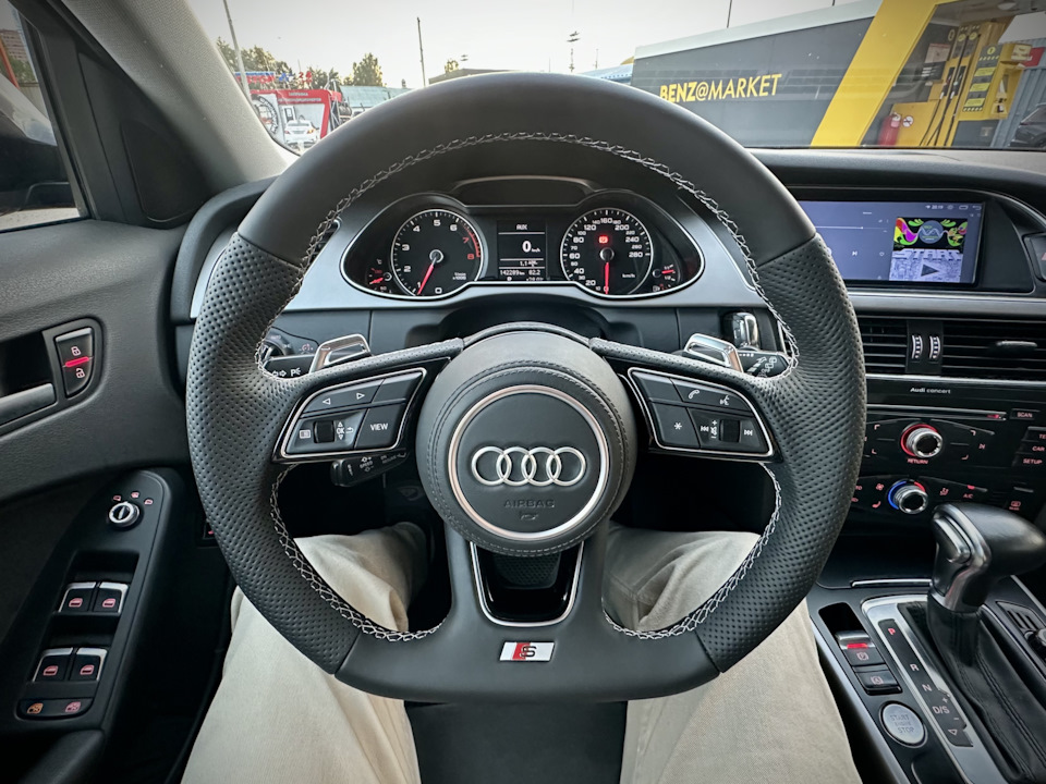 Руль! — Audi A4 Allroad (B8), 2 л, 2014 года | тюнинг | DRIVE2