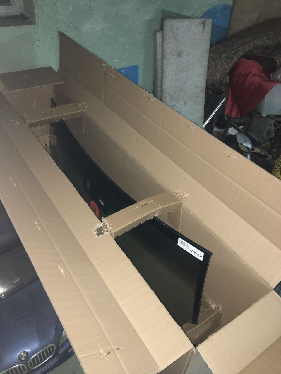 Покупка лобового стекла — Volkswagen Phaeton, 3 л, 2008 года | кузовной ...