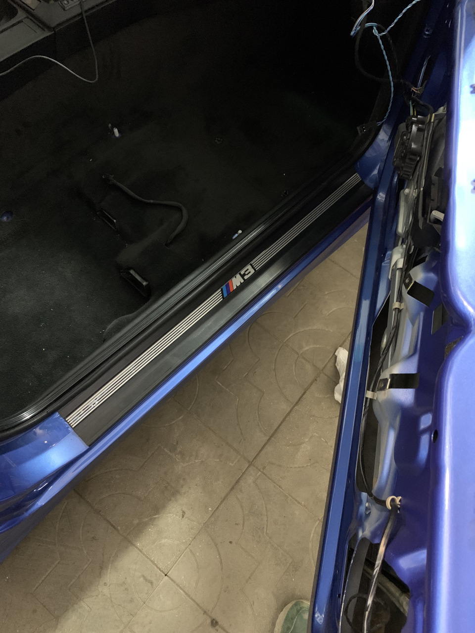 Накладка порога M — BMW 3 series Coupe (E36), 2,5 л, 1992 года ...