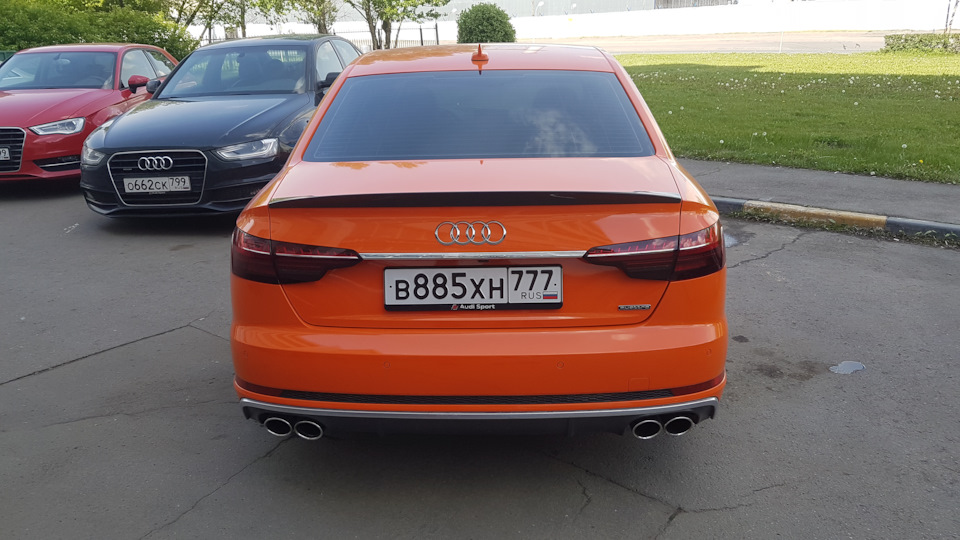 Фото в бортжурнале Audi A4 (B9)