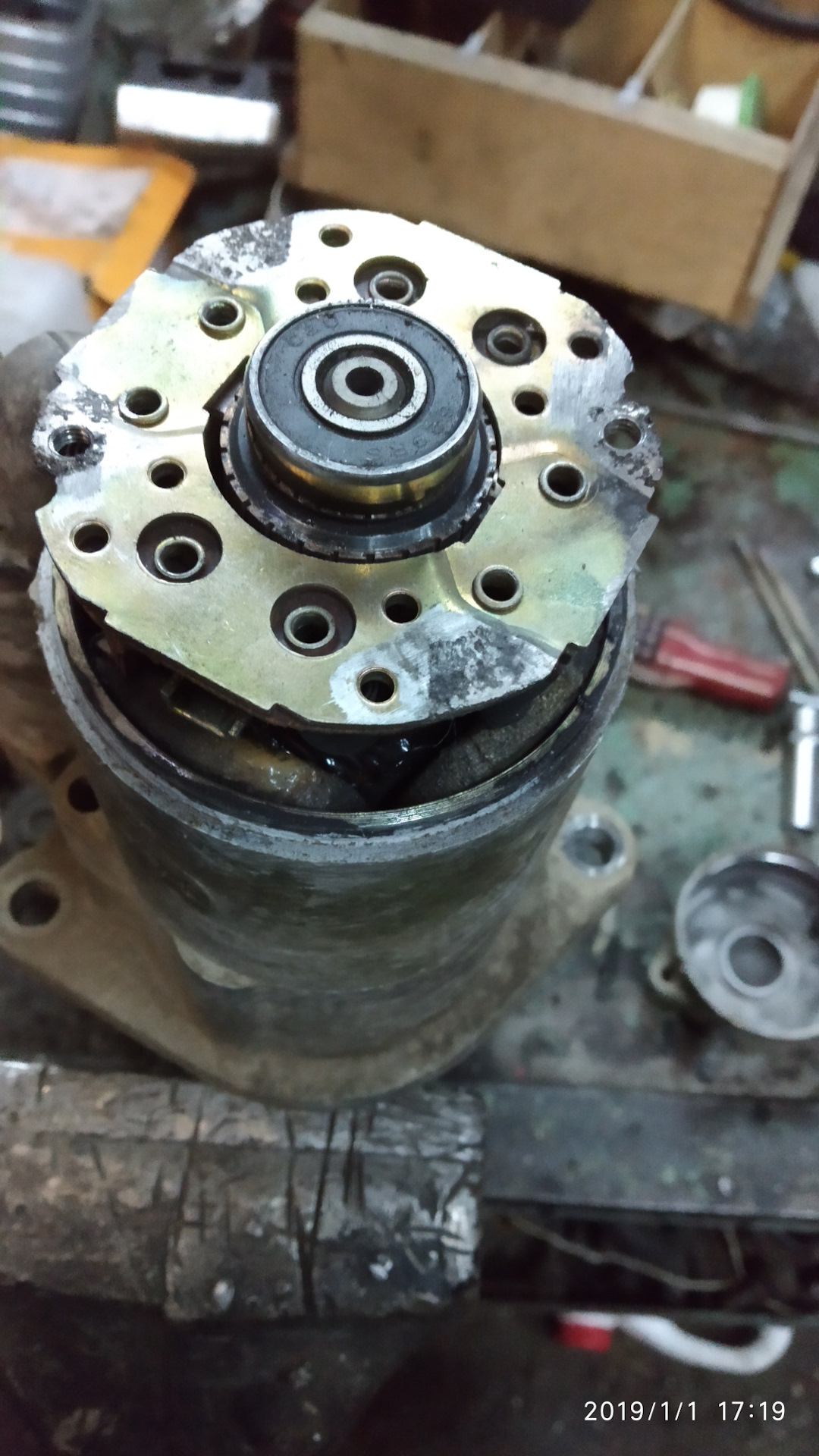 Новогодний ремонт стартера — ГАЗ Соболь 4х4, 2,8 л, 2012 года | своими ...