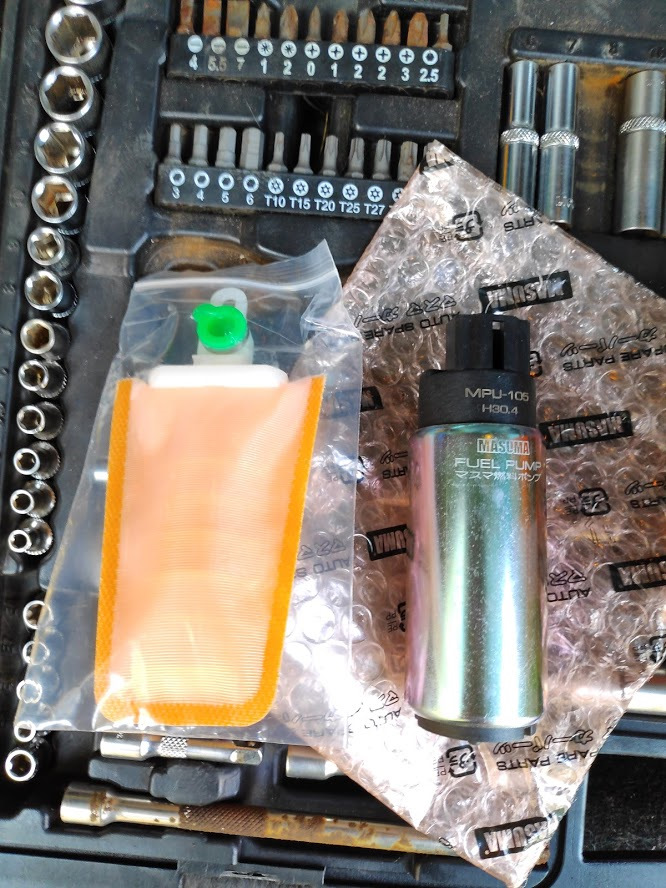 MPU105 Насос топливный Masuma 100L/h, 3kg/cm2 сетка MPU-002 MASUMA ...