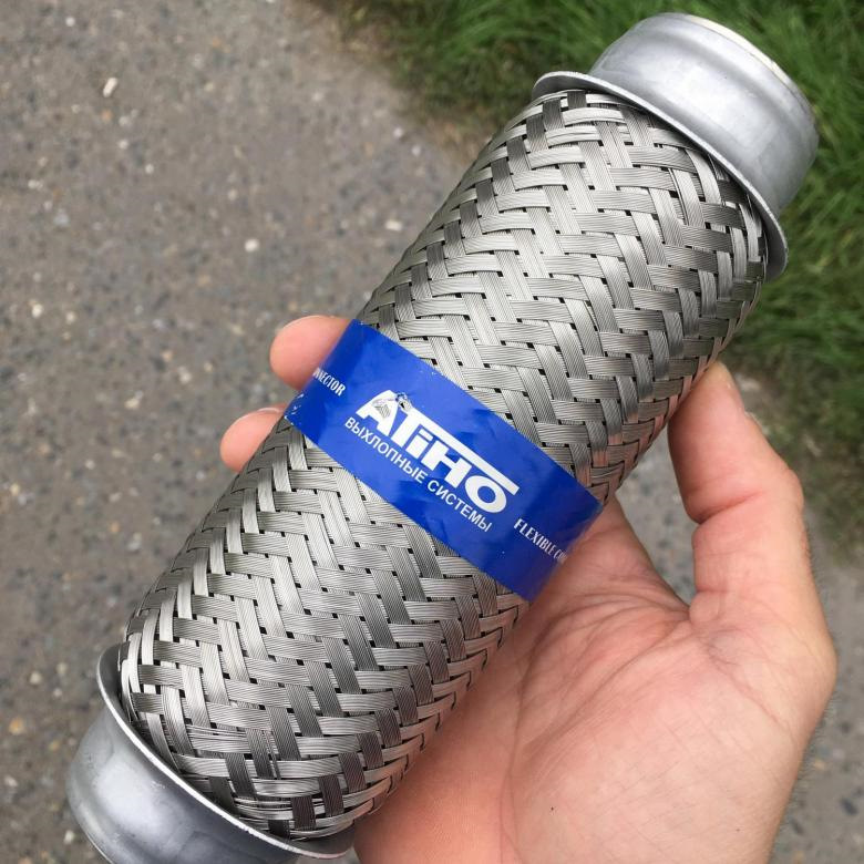 Превращение спорткара в штатное авто или замена прогоревшей гофры ...