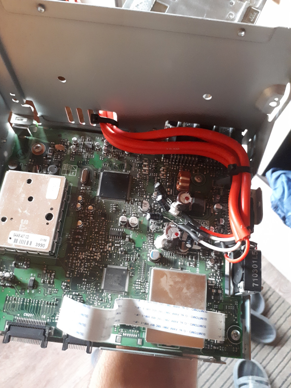 Выпаивание линейных выходов штатной магнитолы. ХЕЛП ! — Saab 9-3 (2G ...