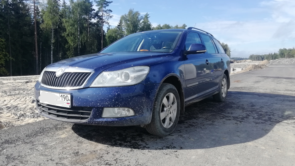 Индикатор уровня топлива в баке — Skoda Octavia Combi A5 Mk2, 1,8 л ...