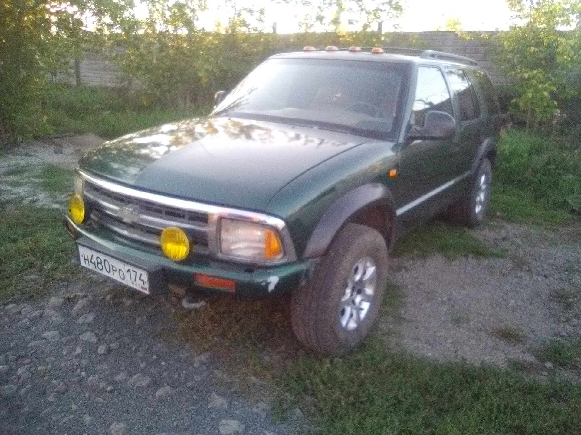 Не горят габариты chevrolet blazer