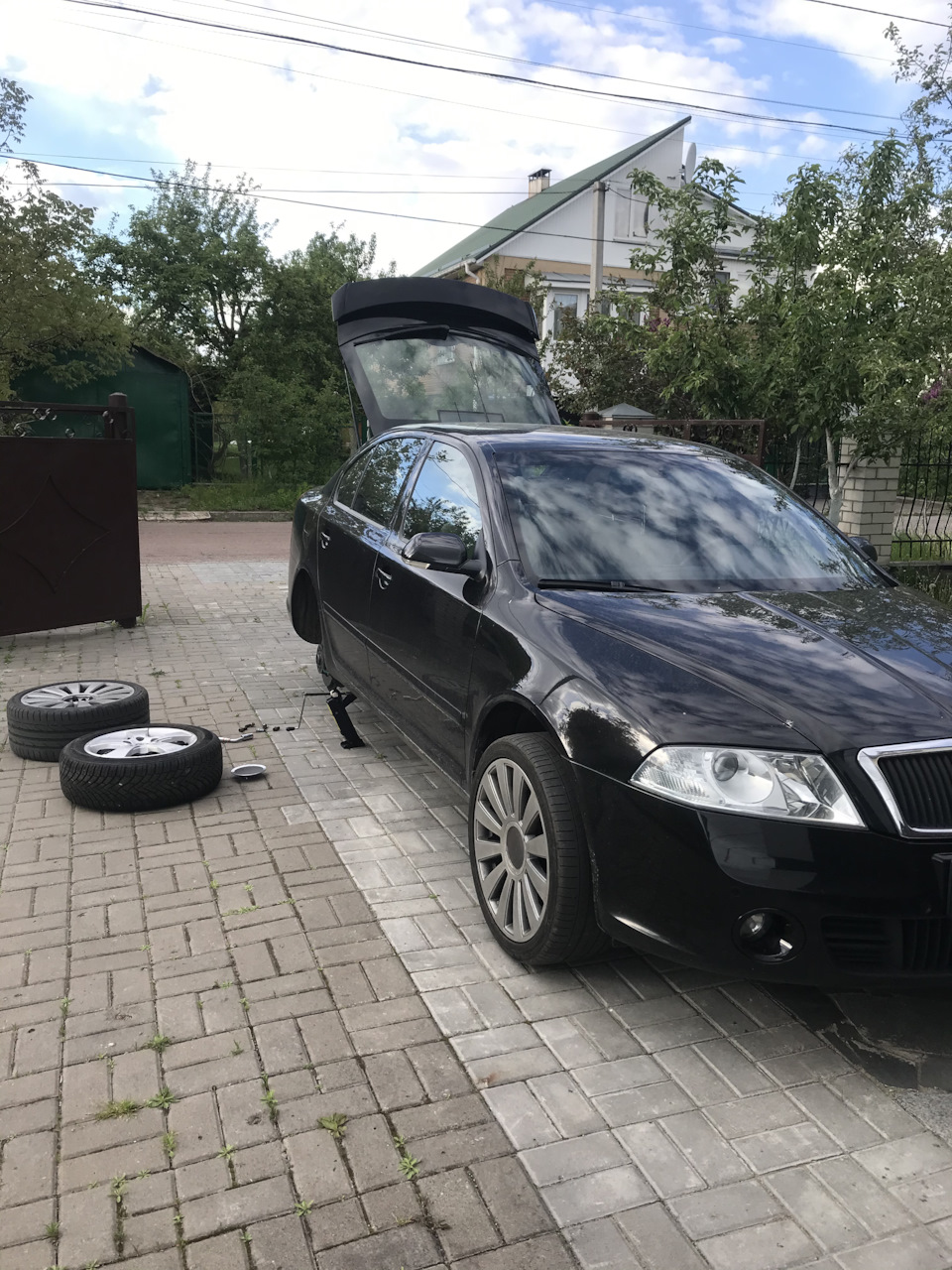 Шум колеса задней оси, решено! — Skoda Octavia RS A5 Mk2, 2 л, 2006 года |  шины | DRIVE2