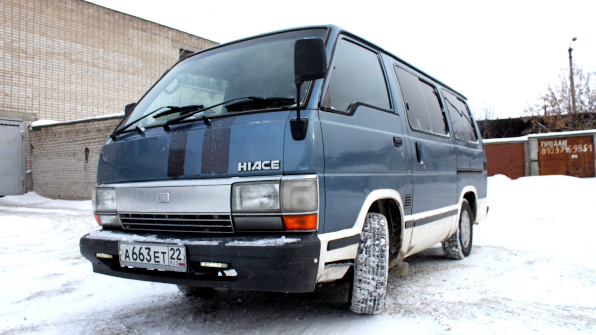 Toyota HiAce (H50) 2.0 бензиновый 1988 | Япономать! на DRIVE2