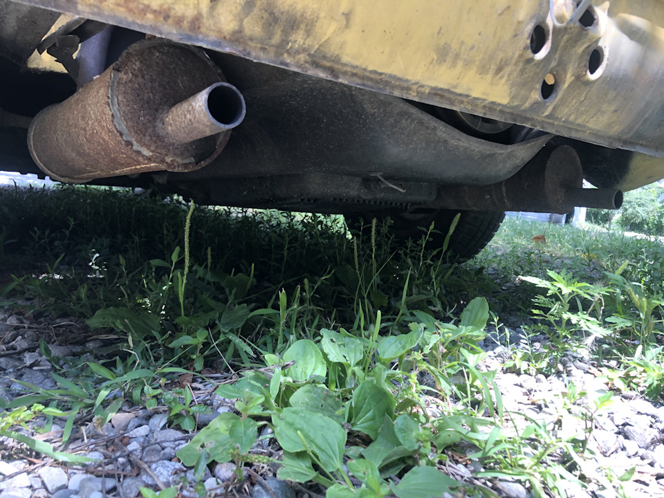 Замена выхлопа ( Немного с запозданием ) — ЗАЗ 968, 1,2 л, 1987 года ...