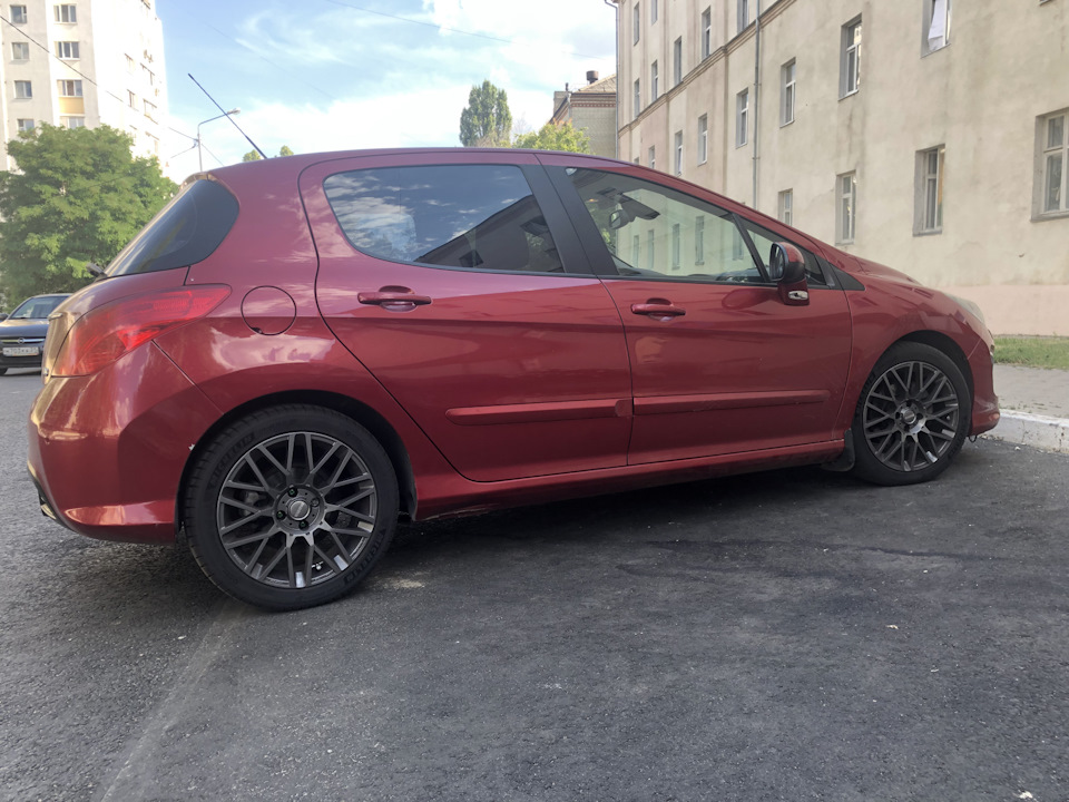 Пружины Eibach финал — Peugeot 308 (1G), 1,6 л, 2012 года | тюнинг | DRIVE2