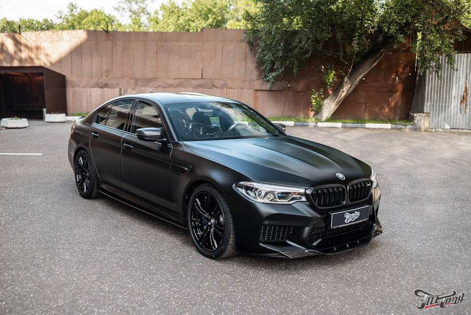 BMW m5 Black матовый