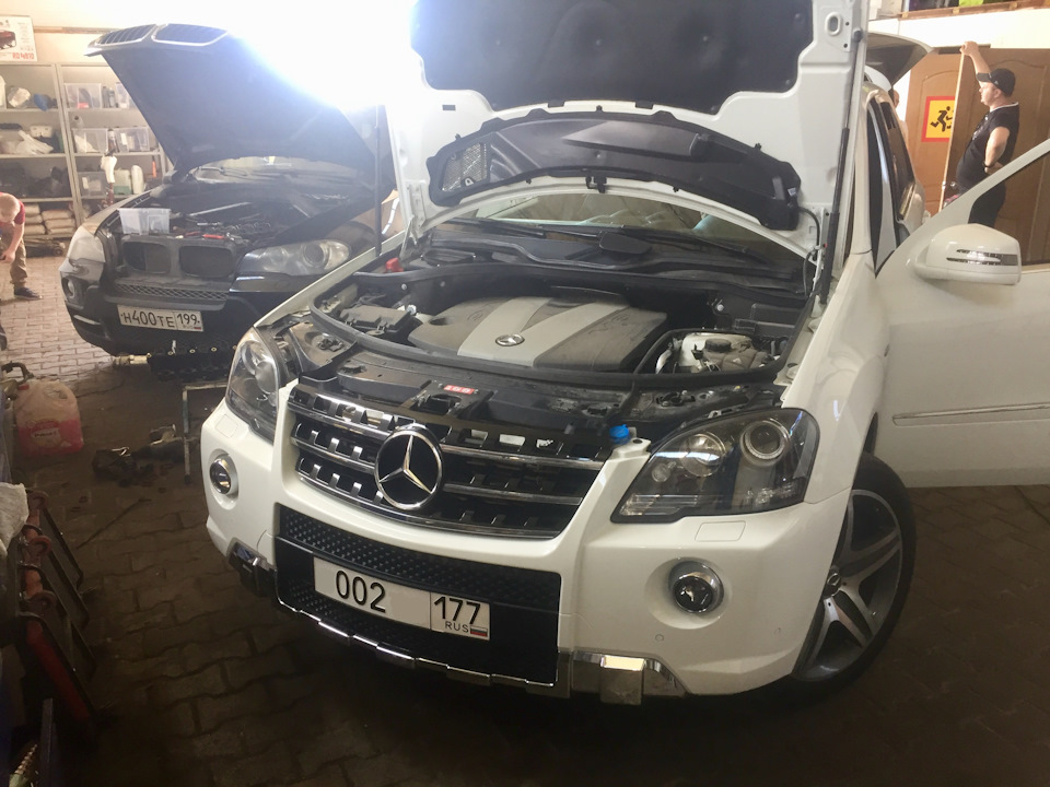 Понеслась))) — Mercedes-Benz M-Class (W164)