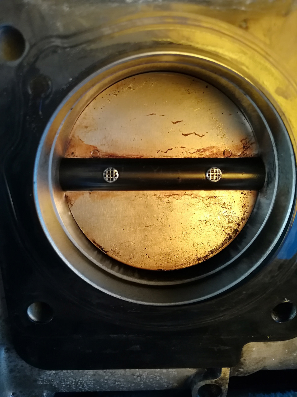 Чистка дросельной заслонки — Subaru Outback (BR), 2,5 л, 2010 года ...