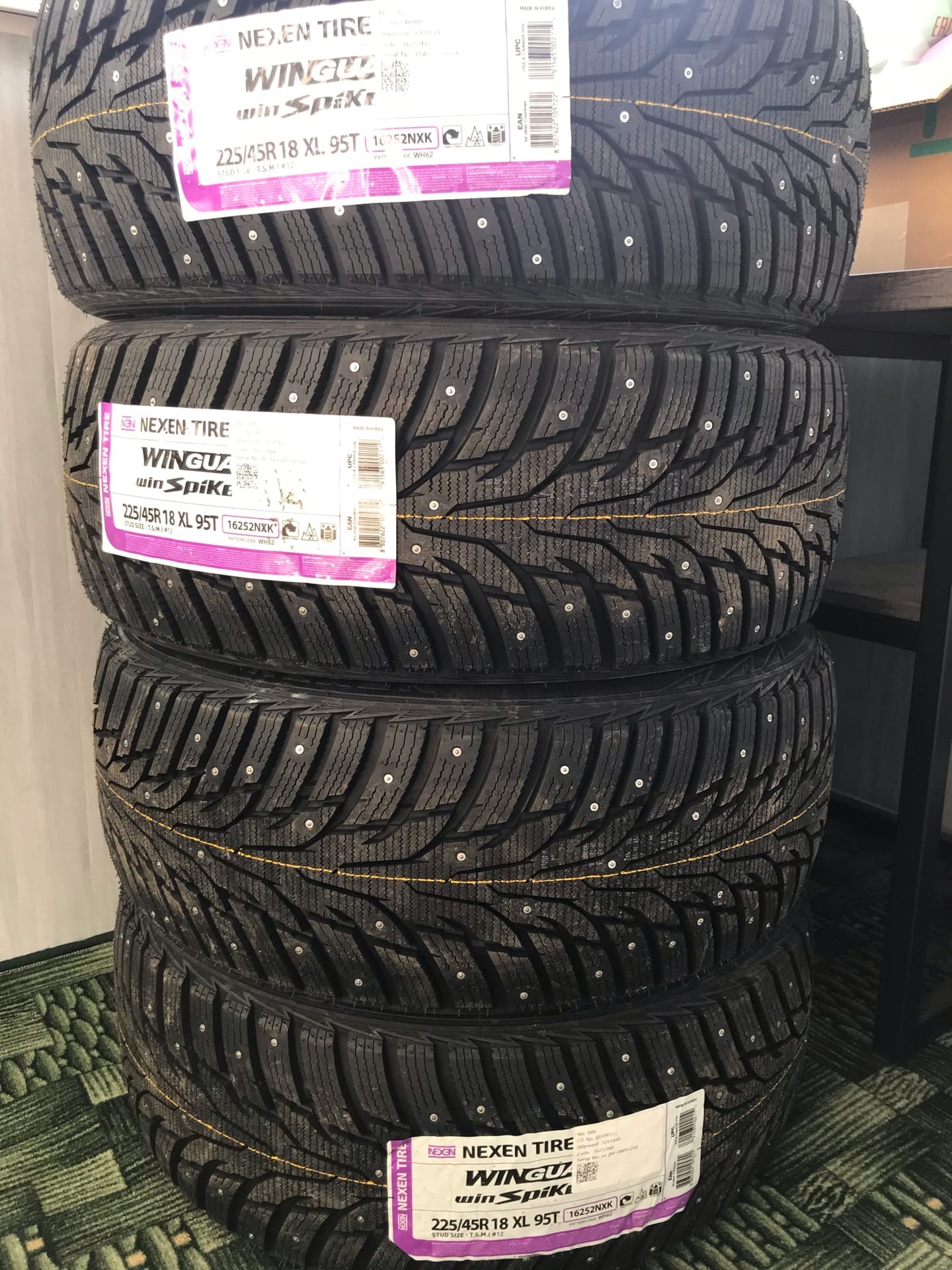 Шины nexen winguard winspike 3. Hakkapeliitta 9 225/45 r18 95t.