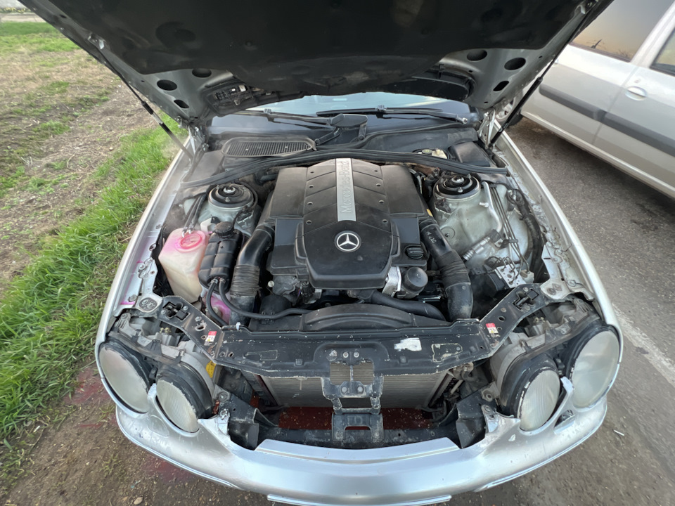 Принудительное включение вентилятора радиатора — Mercedes-Benz CL-class ...