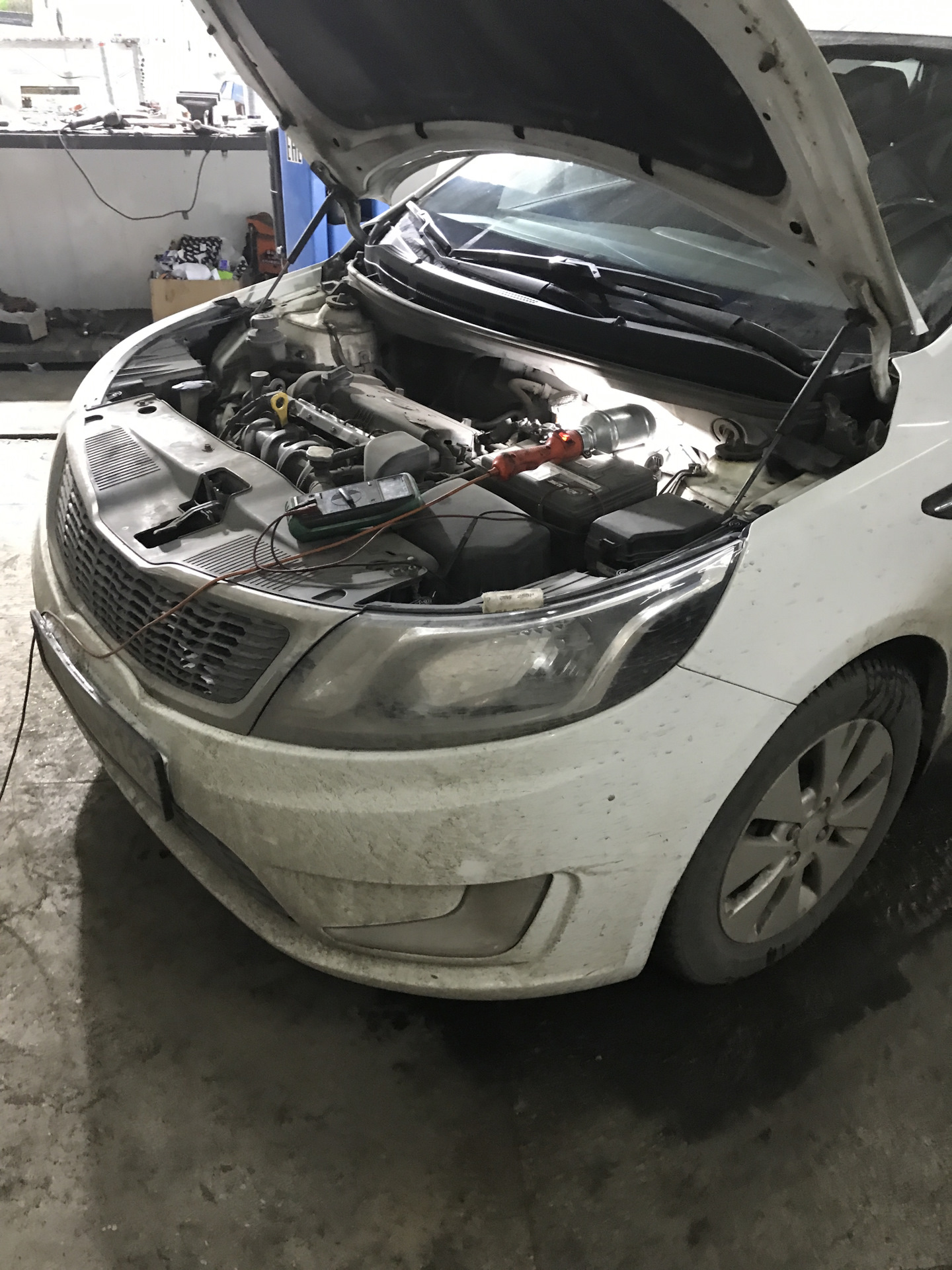 Kia Rio 3. Плохо заводится (стартер не причём). Часть 2-3 — KIA Rio (3G ...