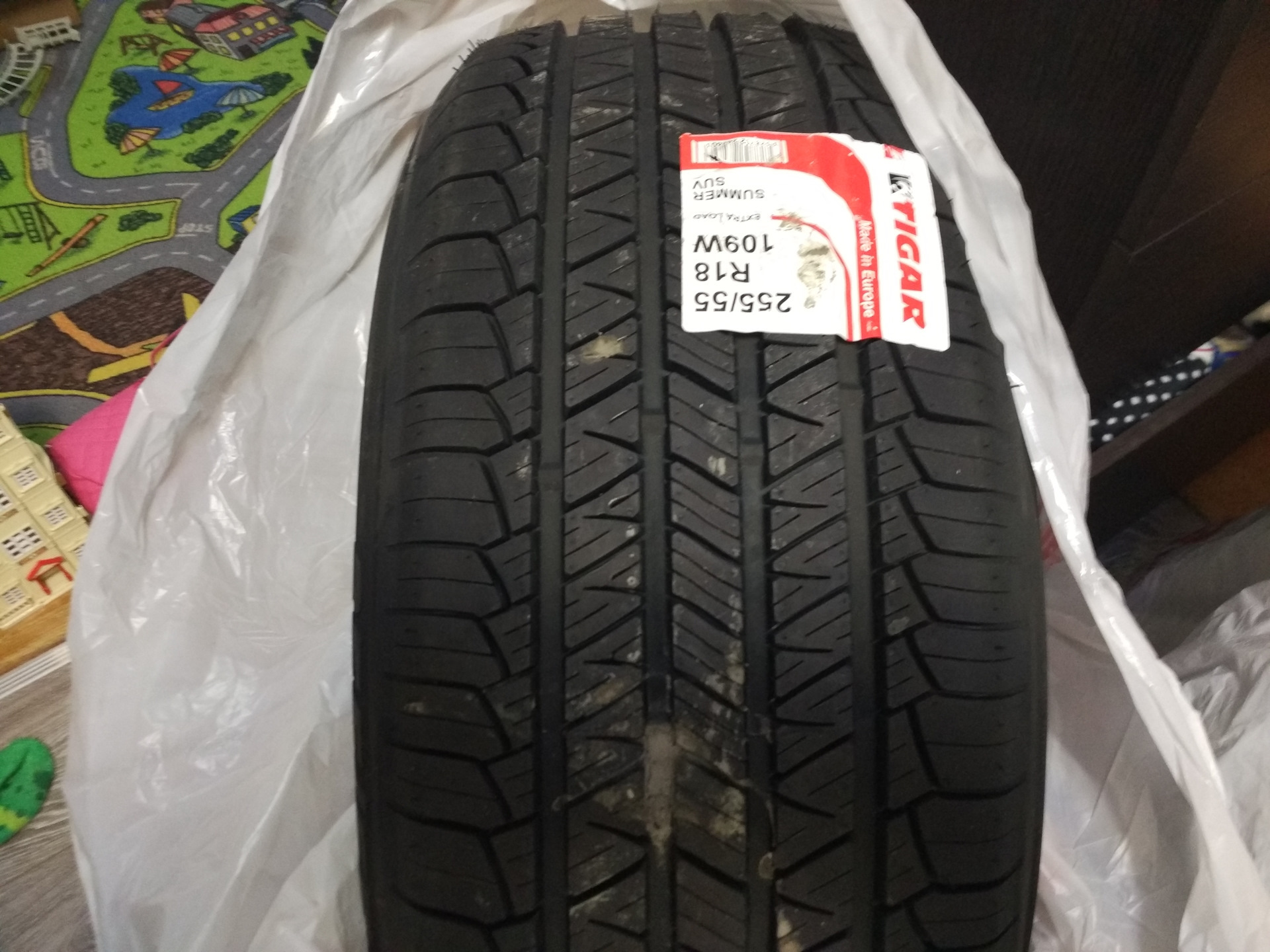 Отзыв о резине тигар 255х55х18 — Chevrolet Captiva (1G), 3,2 л, 2007 ...