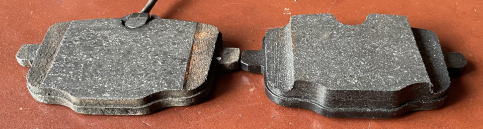 Запас хода при замене тормозных колодок — BMW X5 (G05), 3 л, 2020 года ...