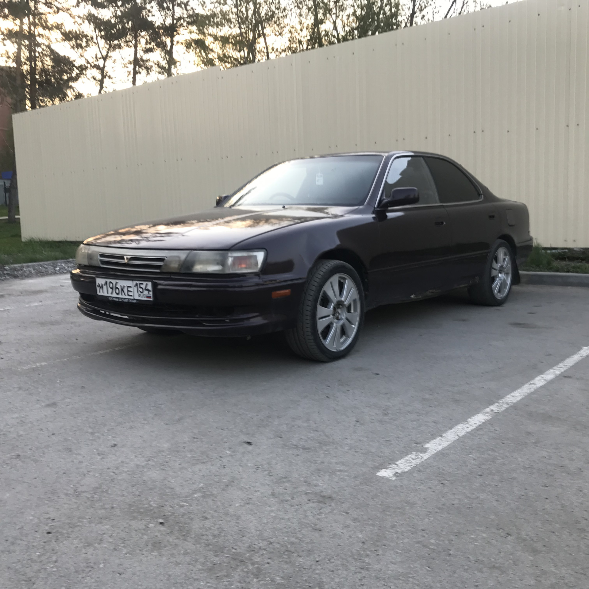 13.Ну вот и поставил на учёт и сразу R17 — Toyota Vista (30), 2 л, 1992  года | другое | DRIVE2