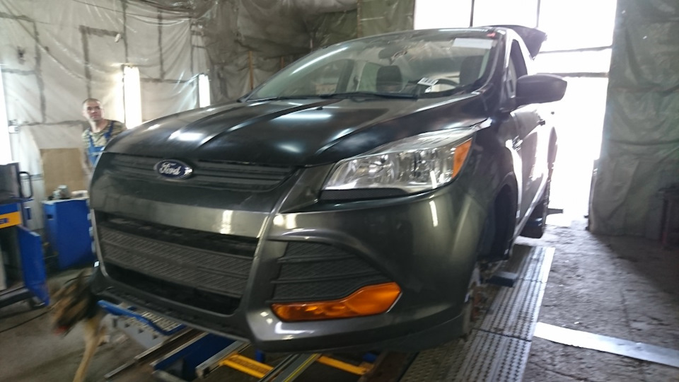 Сборка передней части после стапеля 3D Ford Esacape Mk2 Kuga CBS — Ford ...