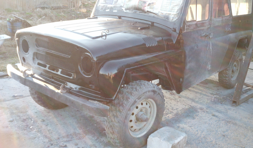 Photo from the logbook UAZ 3153
