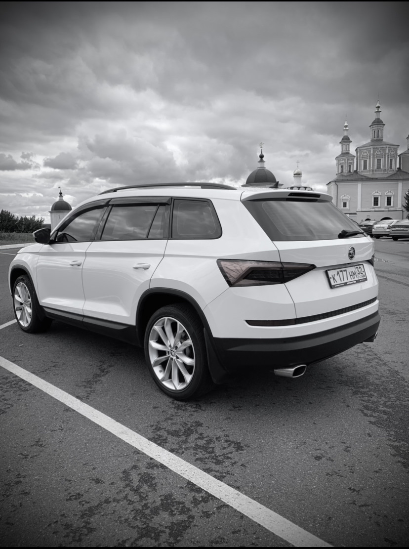 Skoda Kodiaq Р±РµР»С‹Р№ 2019