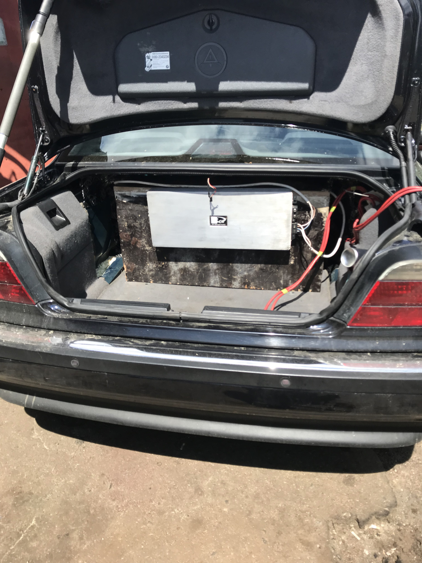 Автозвук это болезнь Ч1 — BMW 7 series (E38), 3 л, 2001 года | автозвук ...