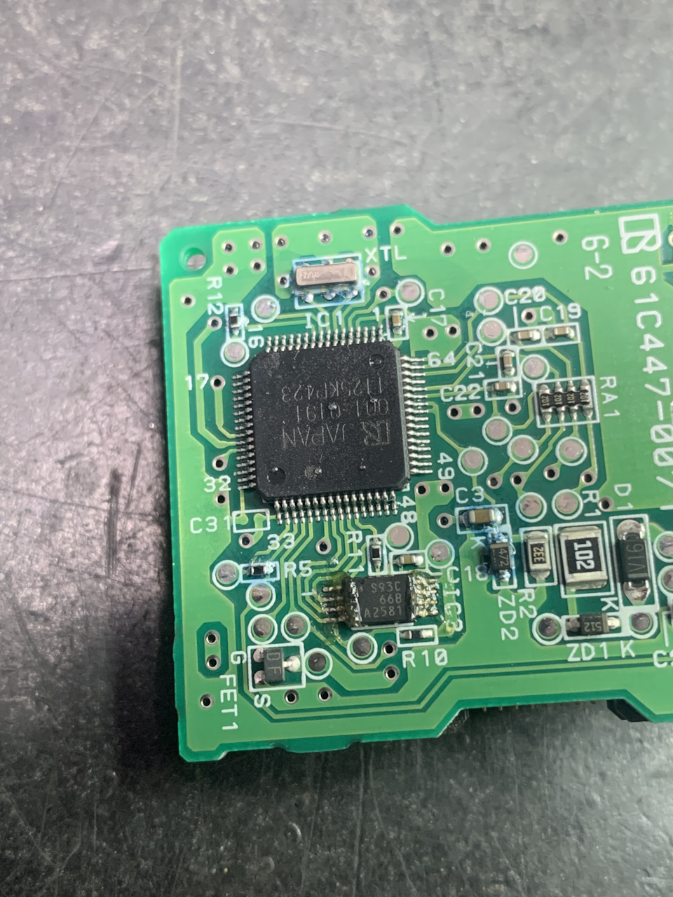 Восстановление датчика руля 89245-74010 — Toyota Prius Alpha, 1,8 л ...