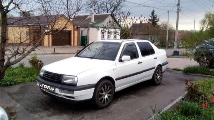 VW Vento с телкой