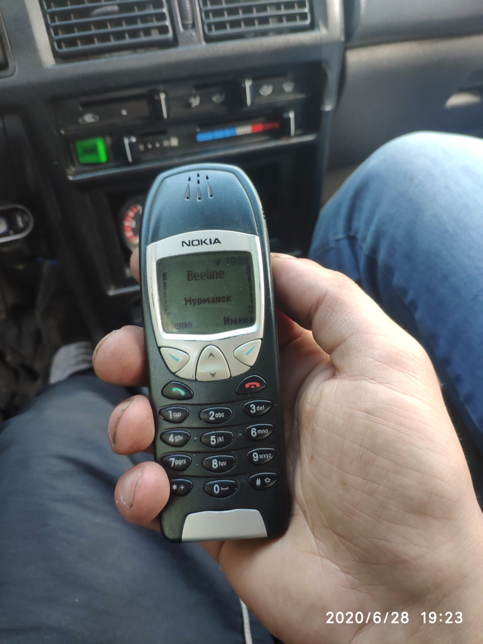 Nokia 6210 — Toyota Corolla (90), 1,3 л, 1990 года | аксессуары | DRIVE2