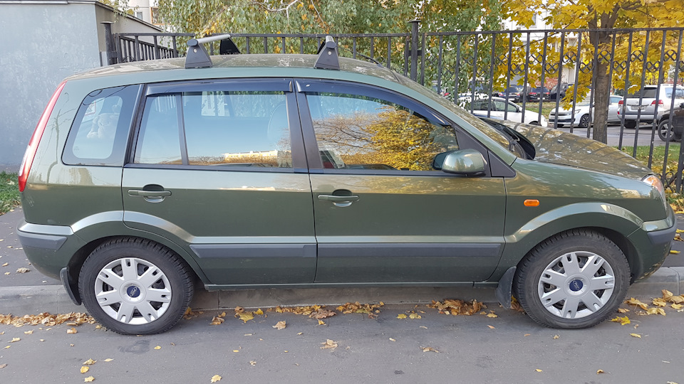 Ford Fusion 1.6 бензиновый 2007 | Серо-зеленый металлик на DRIVE2